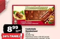 Netto Czekolada mleczna z całymi orzechami Alpen Gold Nussbeisser oferta
