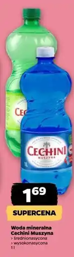 Netto Woda wysokomineralizowana Muszyna Cechini oferta