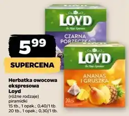 Netto Herbata ananas i gruszka Loyd Tea The Magic Experience oferta