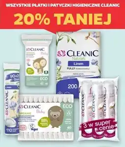 Netto Płatki kosmetyczne organic Cleanic Baby oferta