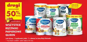Biedronka Ręczniki papierowe Queen oferta