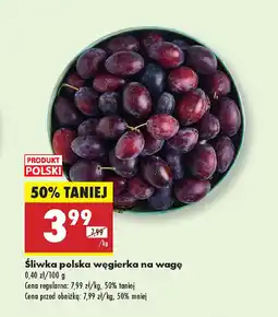 Biedronka Sliwka polska węgierka oferta
