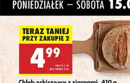Biedronka Chleb orkiszowy z ziarnami oferta