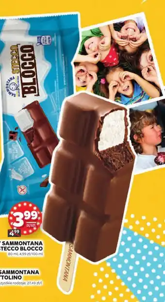 Stokrotka Lody na patyku Sammontana Stecco Blocco oferta