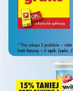 Biedronka Jogurt Fruvita Wyśmienity oferta