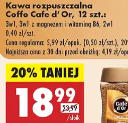 Biedronka Kawa ziarnista Cafe d'Or Single Origin Brasil oferta