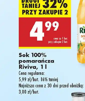 Biedronka Sok 100% tłoczone jabłko Bracia Sadownicy oferta