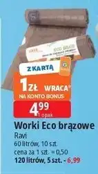 E.Leclerc Worki na śmieci eco trend 120 l Ravi oferta