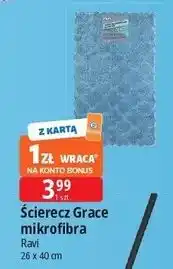 E.Leclerc Ściereczka z mikrofibry grace grande 26 x 40 cm Ravi oferta