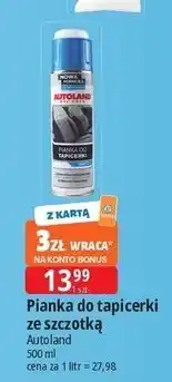 E.Leclerc Pianka do silnie zabrudzonych tapicerek ze szczoteczką Autoland oferta