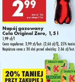 Biedronka Mus owocowy Vital Fresh oferta