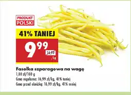 Biedronka Fasolka szparagowa na wagę oferta