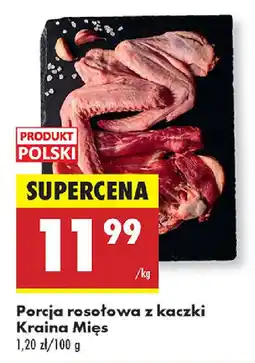 Biedronka Porcja rosołowa z kaczki Kraina Mięs oferta