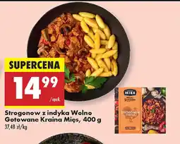 Biedronka Strogonow z indyka Wolno Gotowane Kraina Mięs oferta