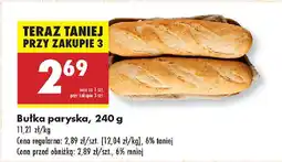 Biedronka Bułka paryska oferta