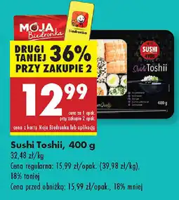 Biedronka Sushi Toshii oferta