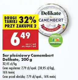 Biedronka Ser pleśniowy Camembert Delikate oferta