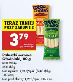 Biedronka Paluszki serowe Głodniaki oferta