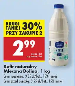 Biedronka Kefir naturalny Mleczna Dolina oferta