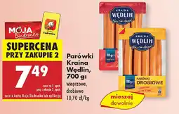 Biedronka Parówki Kraina Wędlin oferta