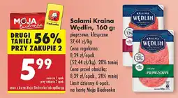 Biedronka Salami Kraina Wędlin oferta