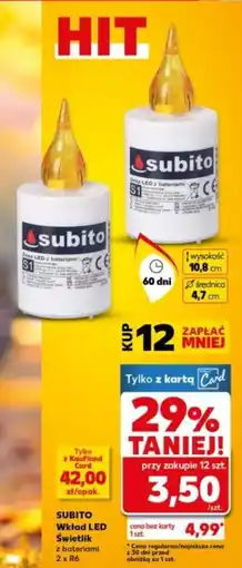ALDI SUBITO Wkład LED Świetlik oferta