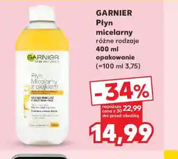Kaufland Płyn micelarny Garnier oferta