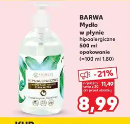 Kaufland Mydło w płynie Barwa oferta