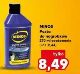 ALDI MINOS Pasta do nagrobków oferta