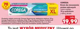 Kaufland Krem do mocowania protez zębowych Corega oferta