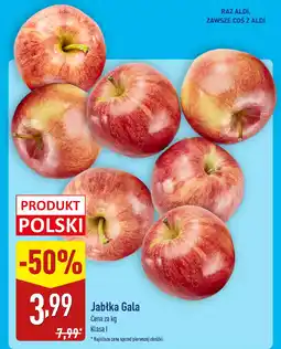ALDI Jabłka Gala oferta