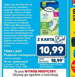 Kaufland Podpaski urologiczne Tena Lady oferta