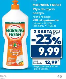 Kaufland Płyn do mycia naczyń Morning Fresh oferta