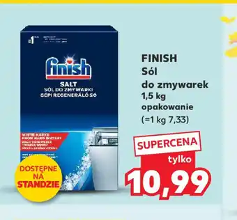 Kaufland Sól do zmywarek Finish oferta