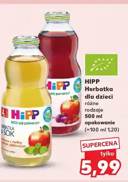 Kaufland Herbatka dla dzieci HiPP oferta