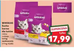 Kaufland Whiskas Sucha karma dla kotów oferta