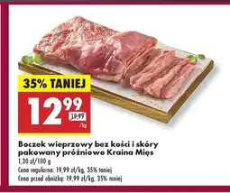 Biedronka Boczek bez kości Kraina Mięs oferta