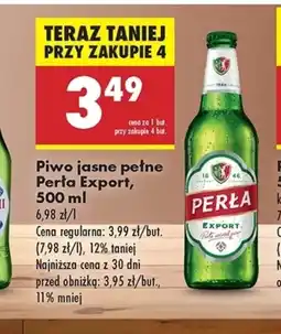 Biedronka Piwo Perła oferta