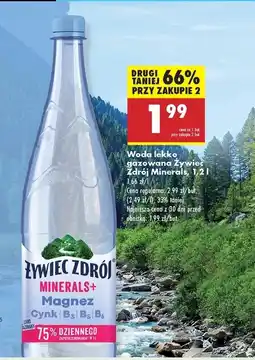 Biedronka Woda mineralna Żywiec zdrój oferta