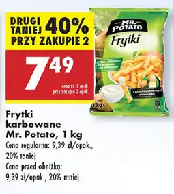 Biedronka Frytki karbowane Mr. Potato oferta