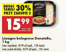 Biedronka Lasagne bolognese Donatello oferta