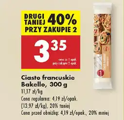 Biedronka Ciasto francuskie Bakello oferta