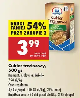 Biedronka Cukier Trzcinowy oferta