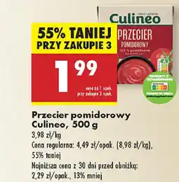 Biedronka Przecier pomidorowy Culineo oferta
