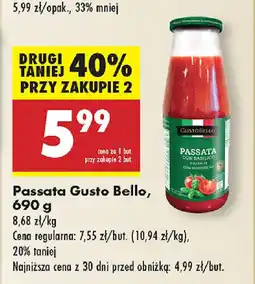 Biedronka Passata Gusto Bello oferta