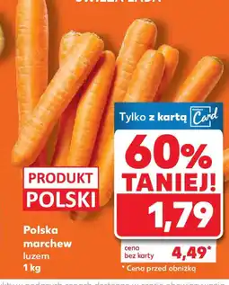 Kaufland Polska marchew oferta