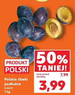 Kaufland Polskie śliwki podłużne oferta