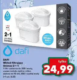Kaufland DAFI Wkład filtrujący Unimax 2+1 oferta