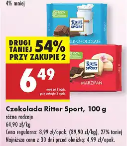 Biedronka Czekolada Ritter Sport oferta