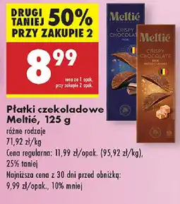Biedronka Płatki czekoladowe Meltié oferta